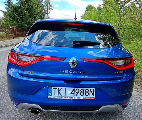 Renault Megane cena 66600 przebieg: 38000, rok produkcji 2018 z Kielce małe 742